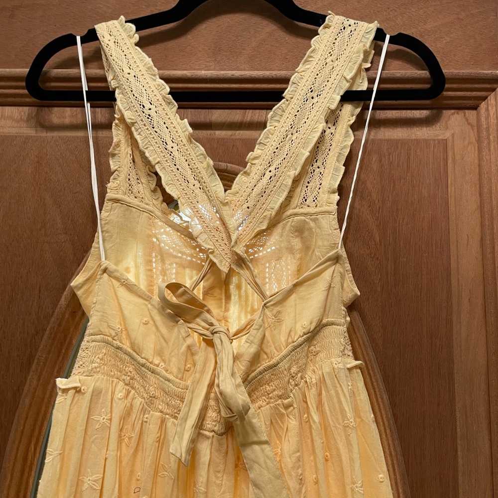 Arnhem Joan sundress in sunshine GOTS organic cotton - Picture 9 of 12